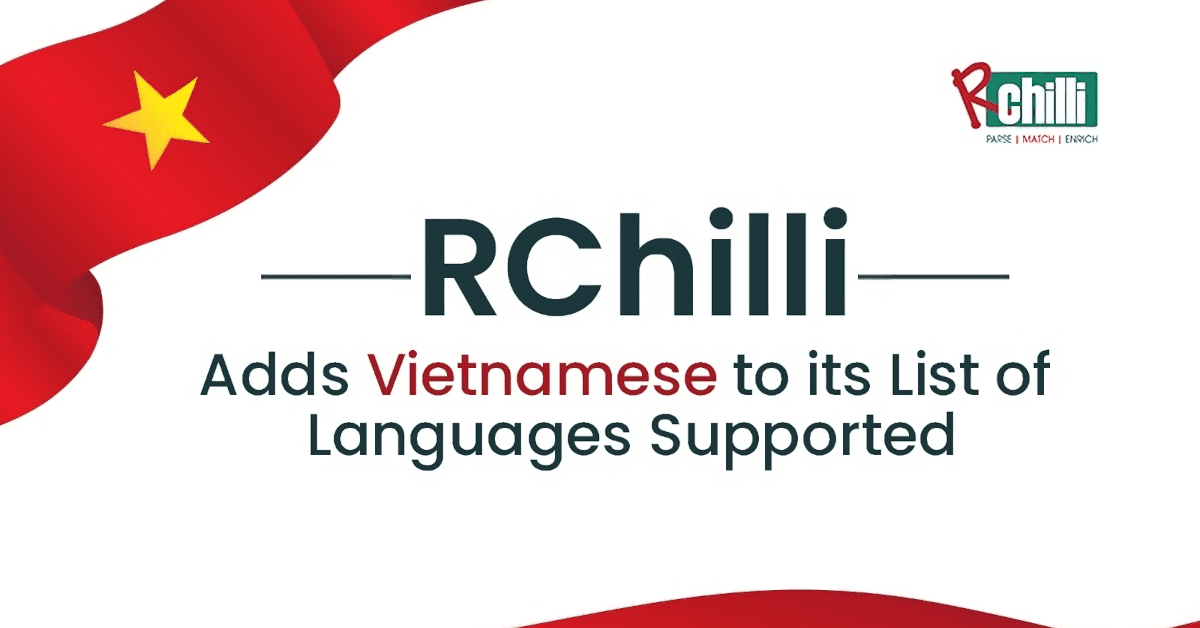 banner image for: RChilli ajoute le vietnamien à sa liste de langues prises en charge.