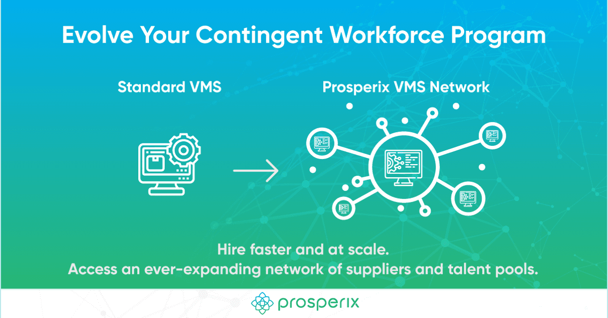 banner image for: Prosperix ha sido nombrada líder del mercado de VMS por Future of Workforce Exchange por su tecnología disruptiva e innovadora.